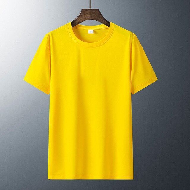 cotton yellow T-shirt